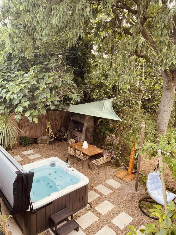 Maison Dans Les Arbres, Spa, Tennis, Parking Nîmes Eksteriør billede