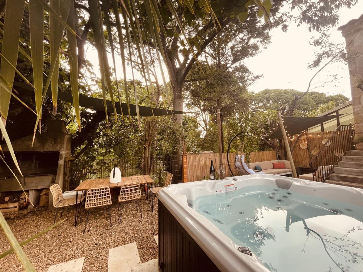 Maison Dans Les Arbres, Spa, Tennis, Parking Nîmes Eksteriør billede